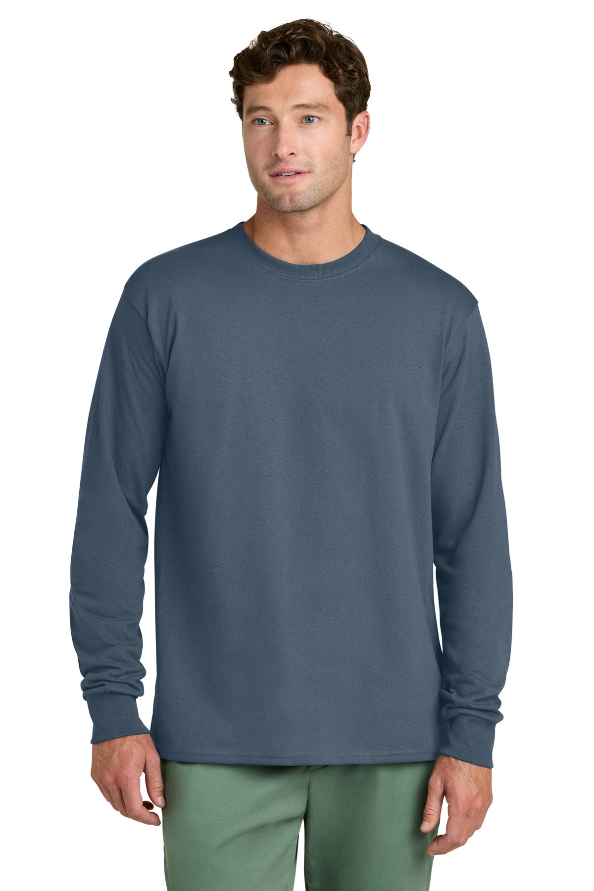 Port & Co   Long Sleeve Core Cotton Tee. PC54LS