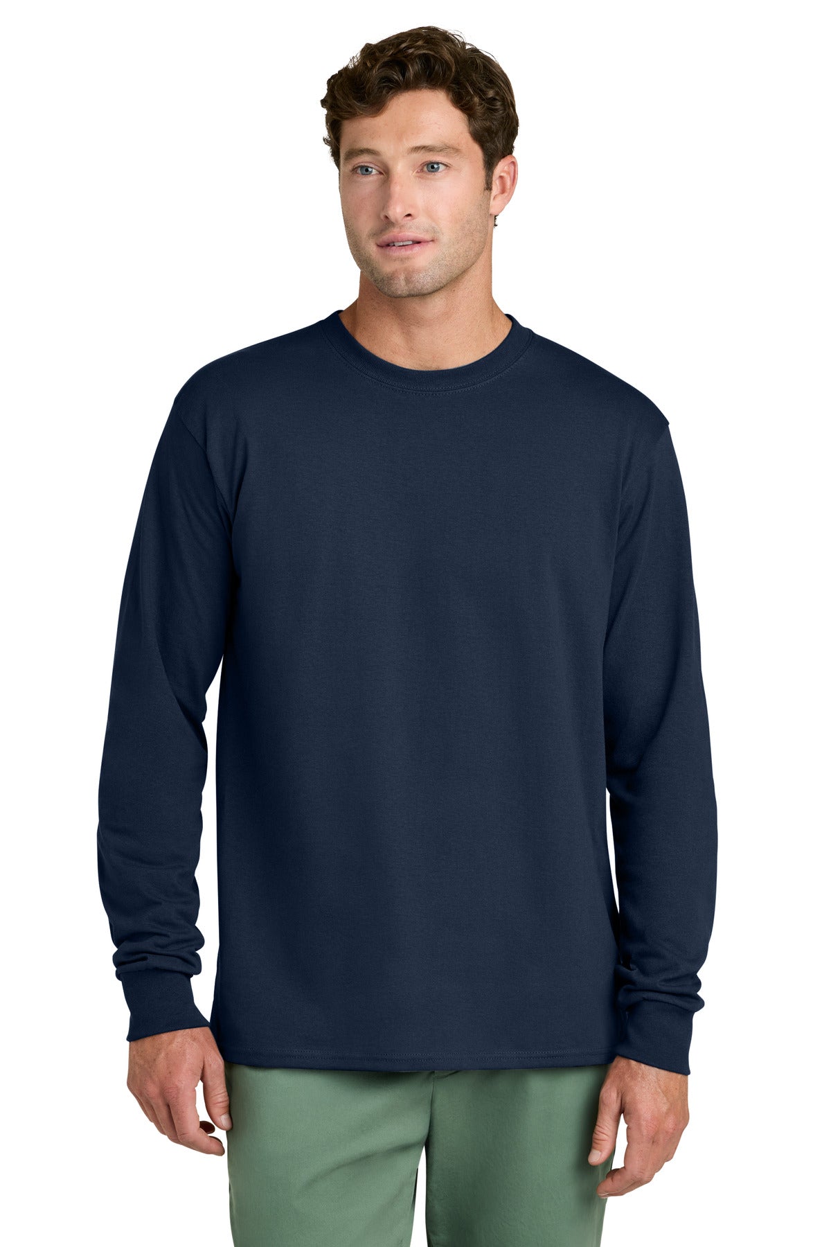 Port & Co   Long Sleeve Core Cotton Tee. PC54LS