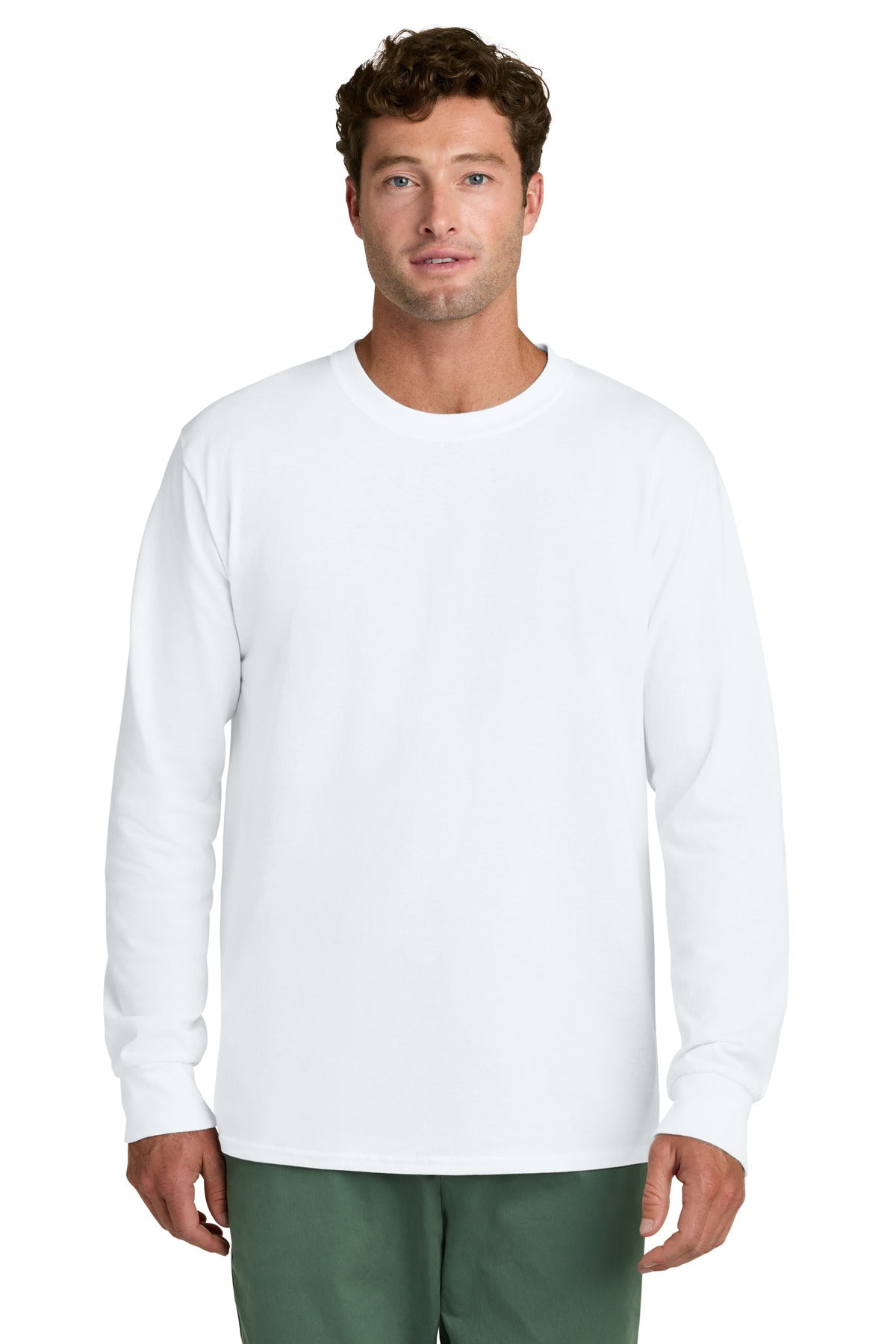 Port & Co   Long Sleeve Core Cotton Tee. PC54LS