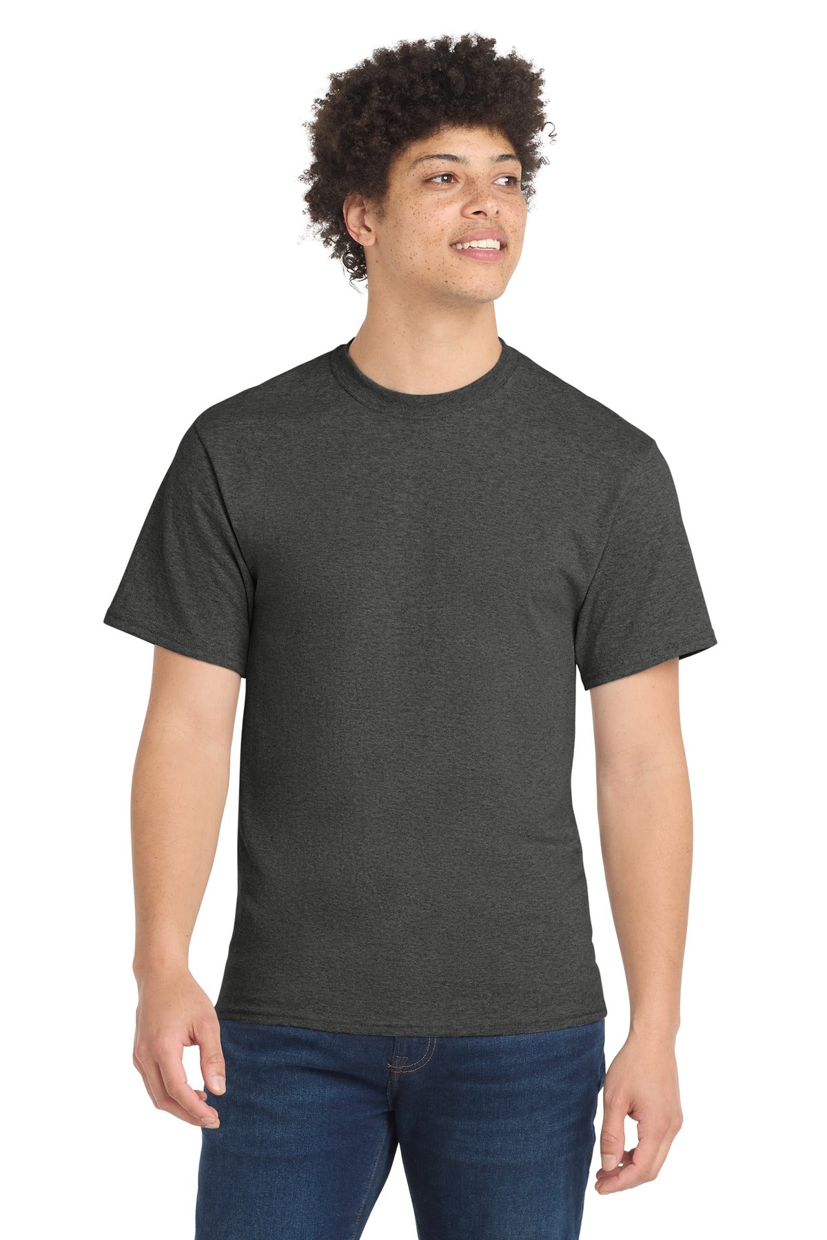 Port & Co   Core Blend Tee.  PC55