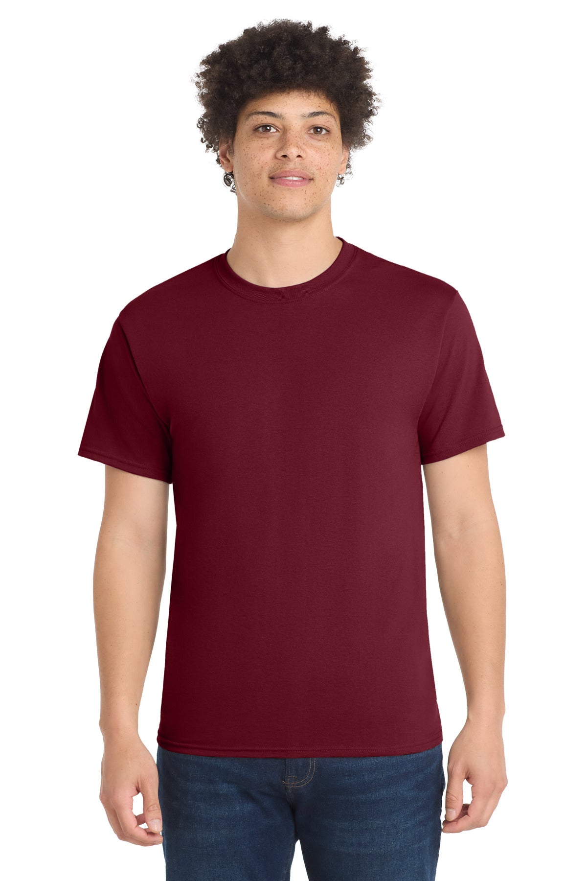 Port & Co   Core Blend Tee.  PC55