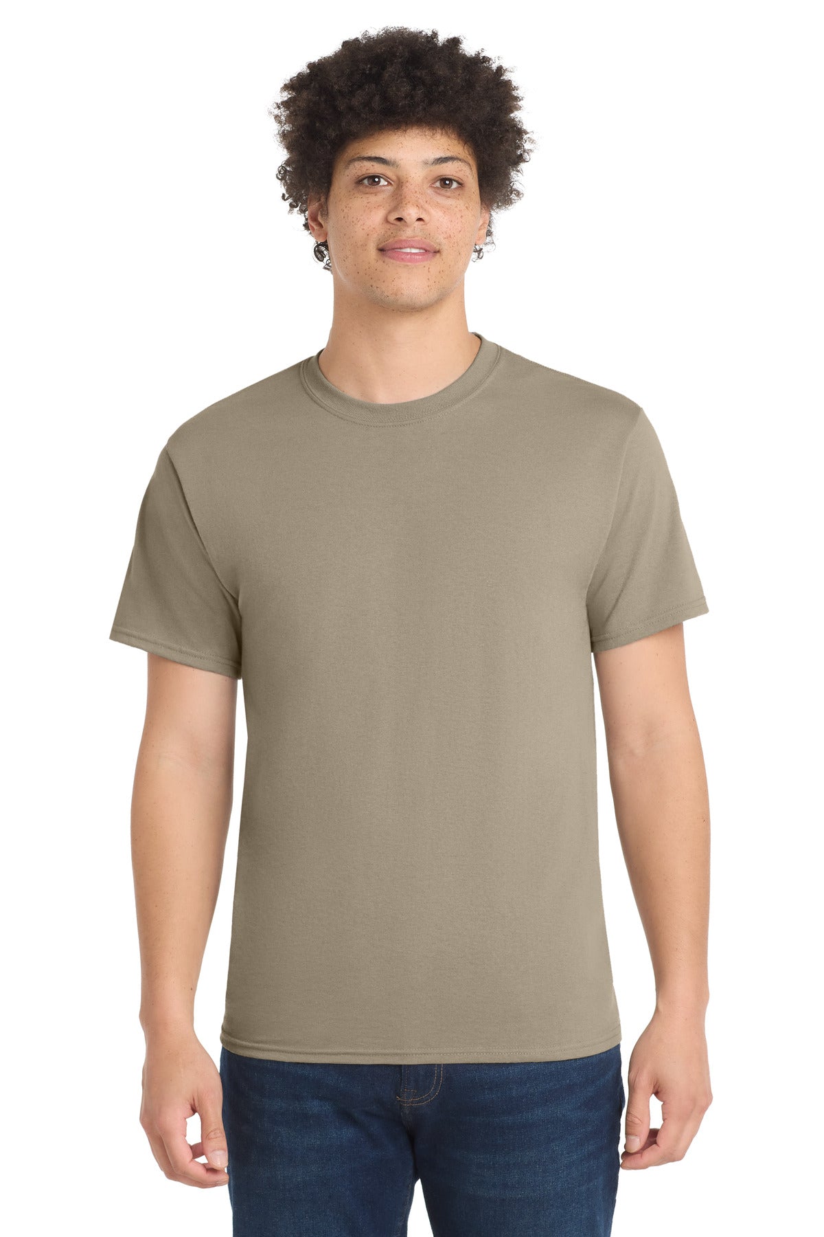 Port & Co   Core Blend Tee.  PC55