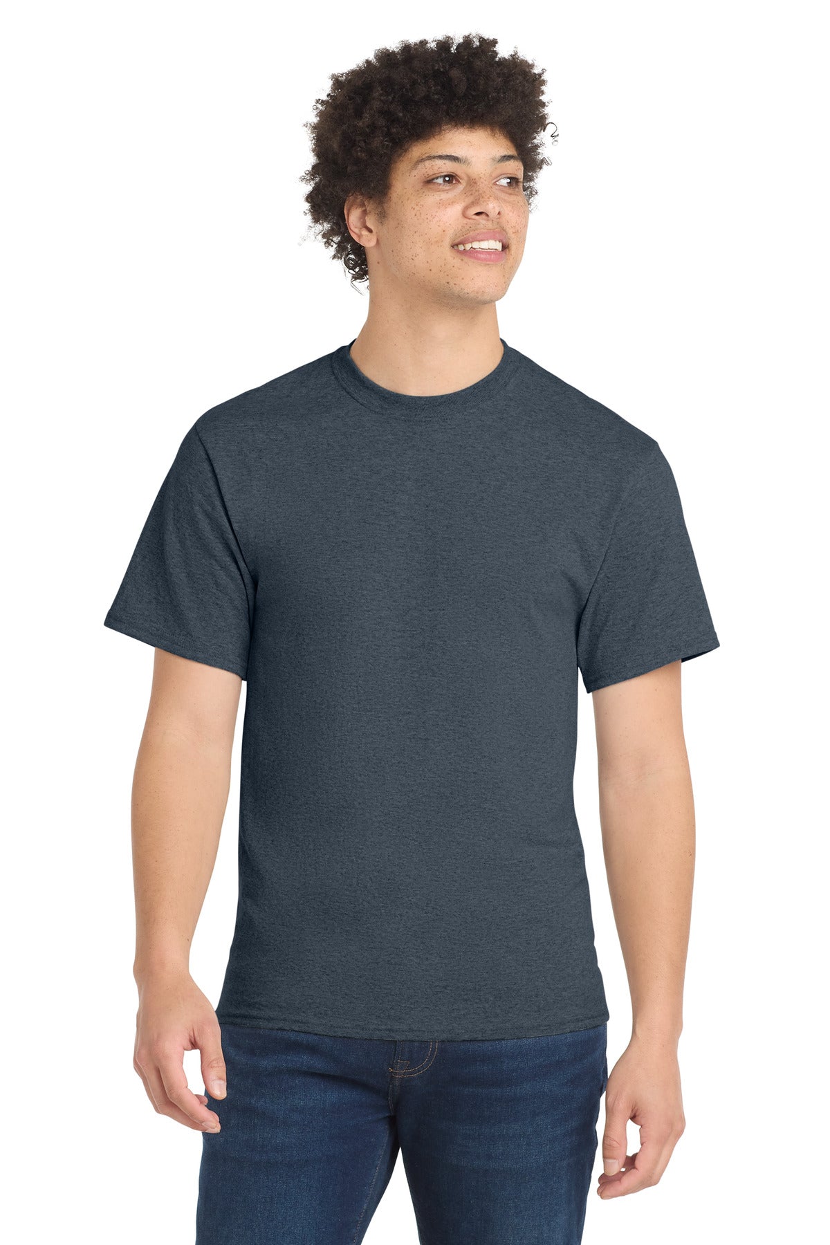 Port & Co   Core Blend Tee.  PC55