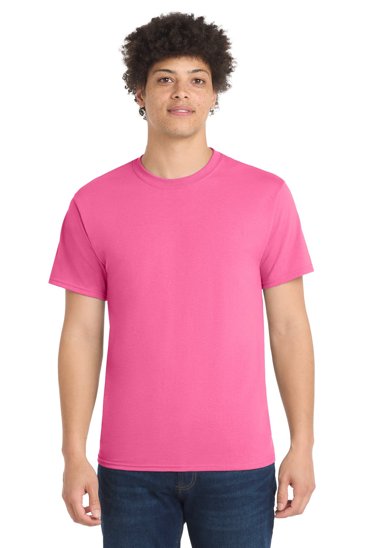 Port & Co   Core Blend Tee.  PC55
