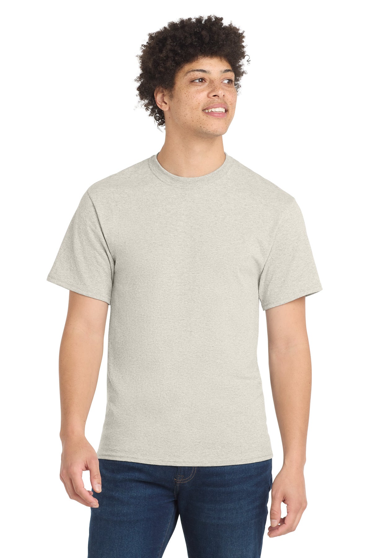 Port & Co   Core Blend Tee.  PC55
