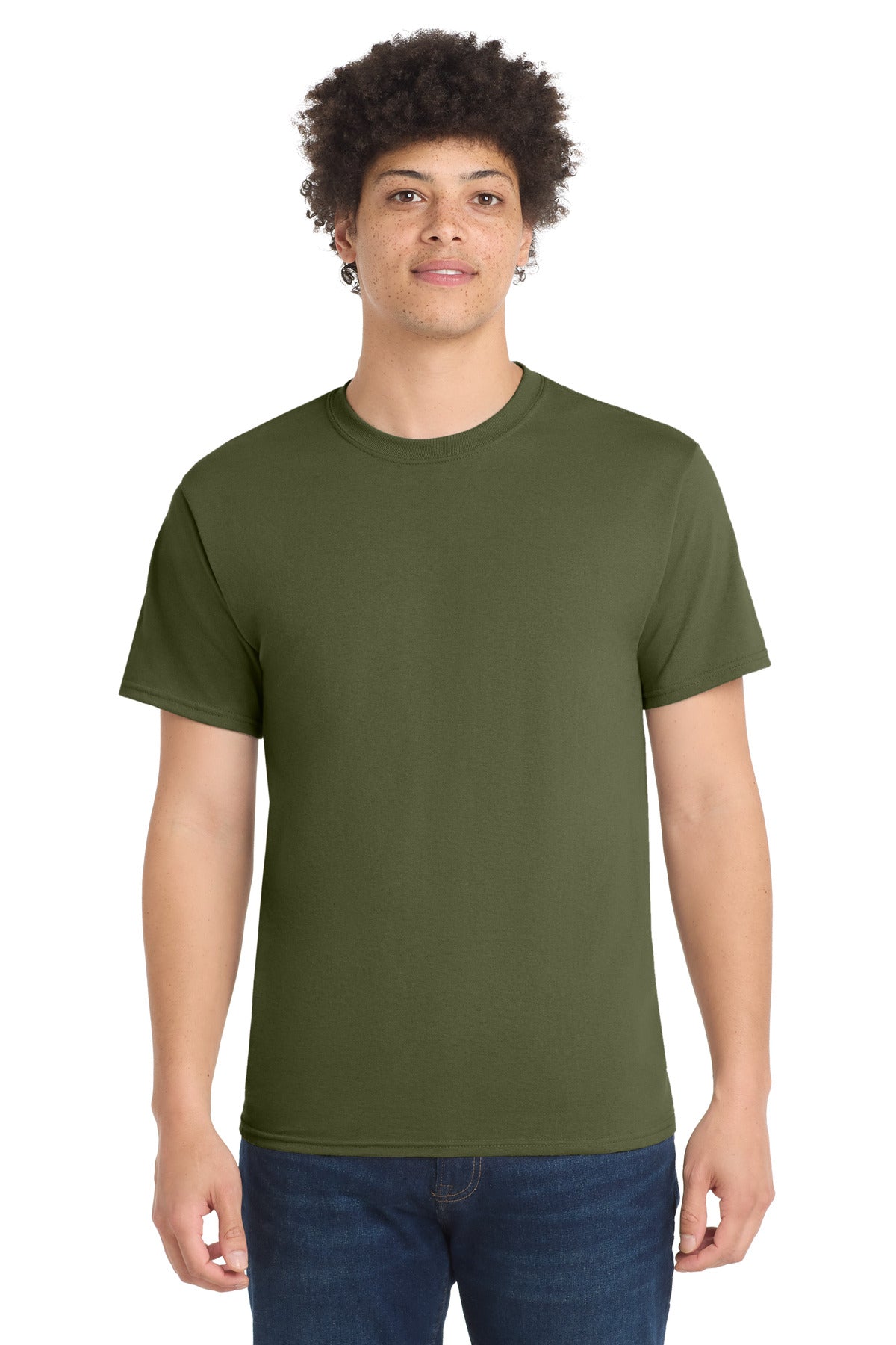 Port & Co   Core Blend Tee.  PC55
