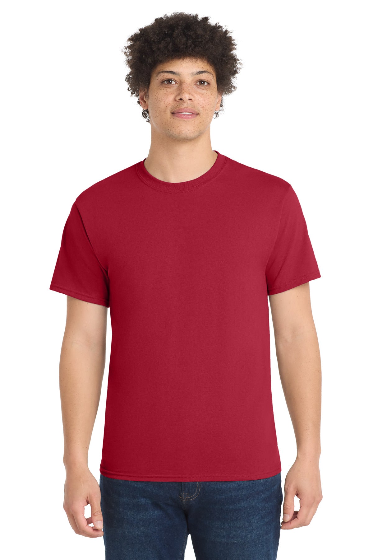 Port & Co   Core Blend Tee.  PC55