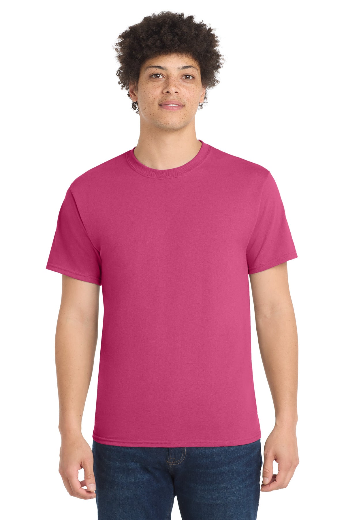 Port & Co   Core Blend Tee.  PC55