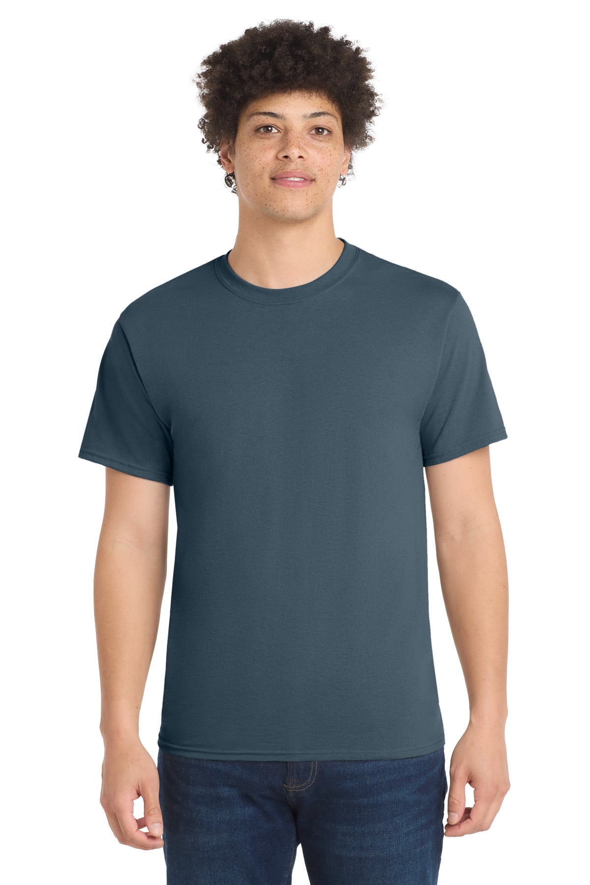 Port & Co   Core Blend Tee.  PC55