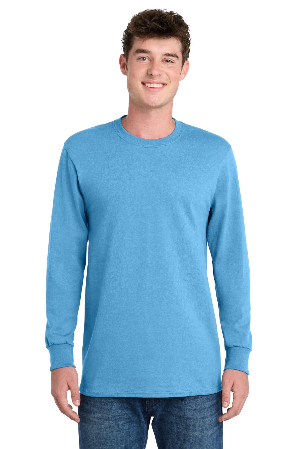 Port & Co   Long Sleeve Essential Tee. PC61LS