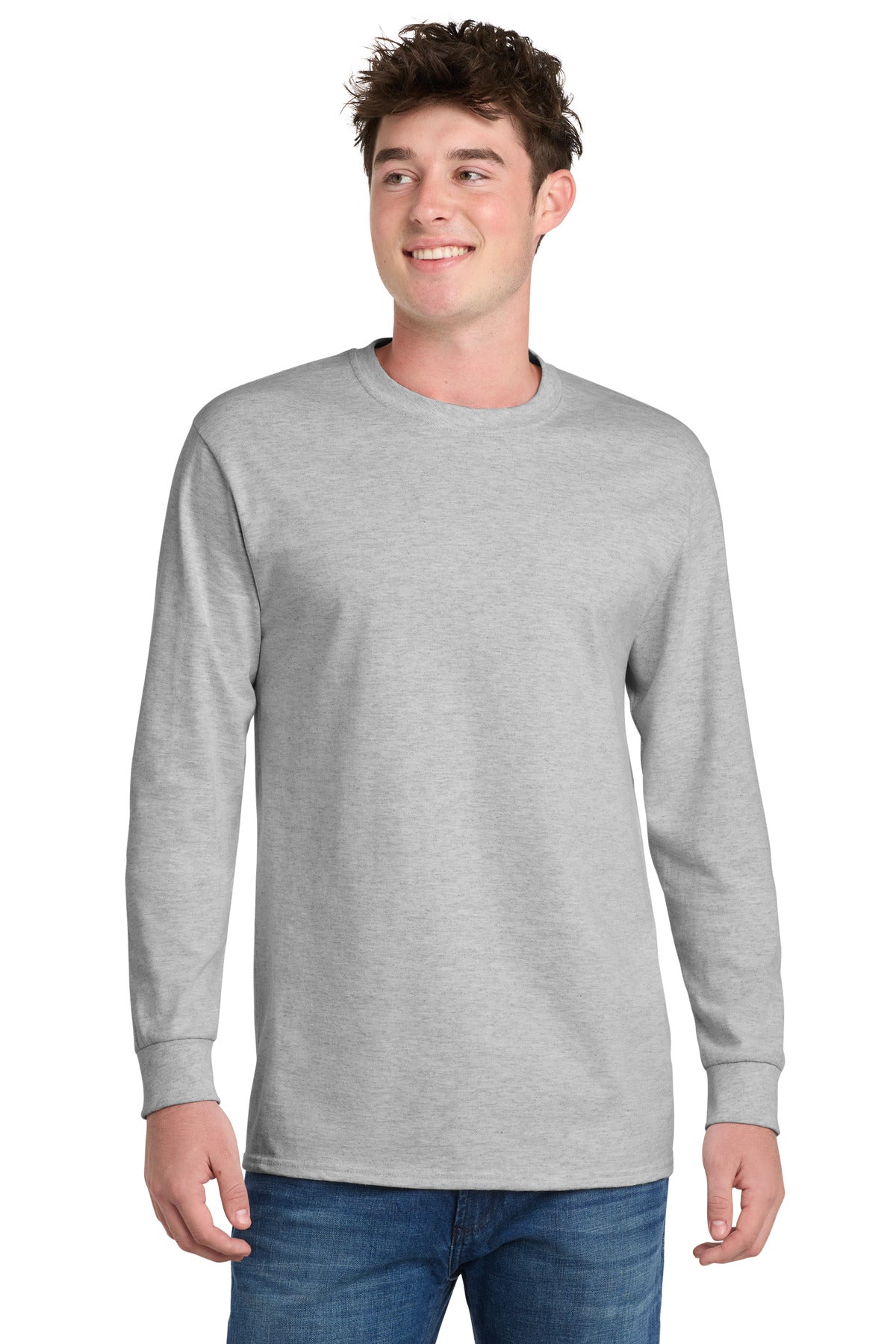 Port & Co   Long Sleeve Essential Tee. PC61LS