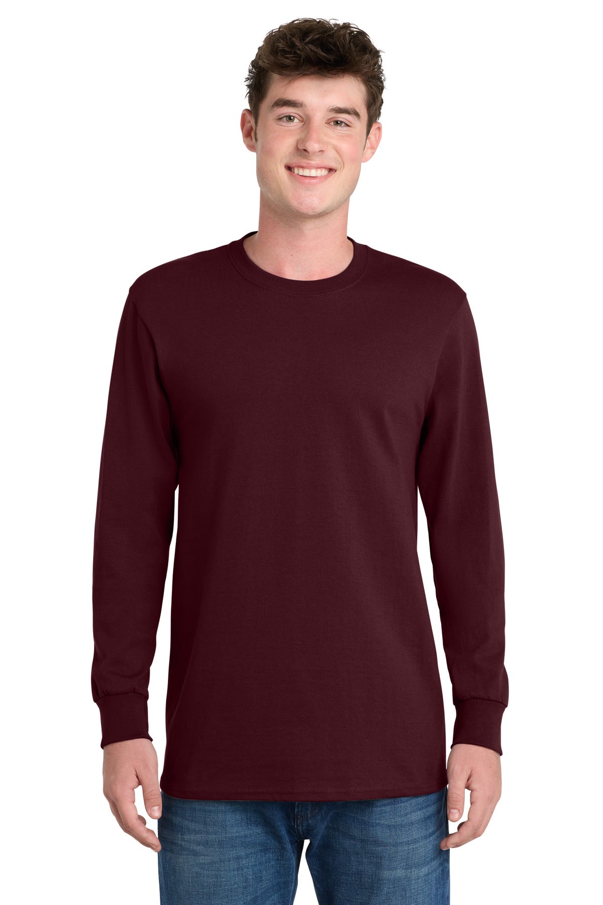 Port & Co   Long Sleeve Essential Tee. PC61LS