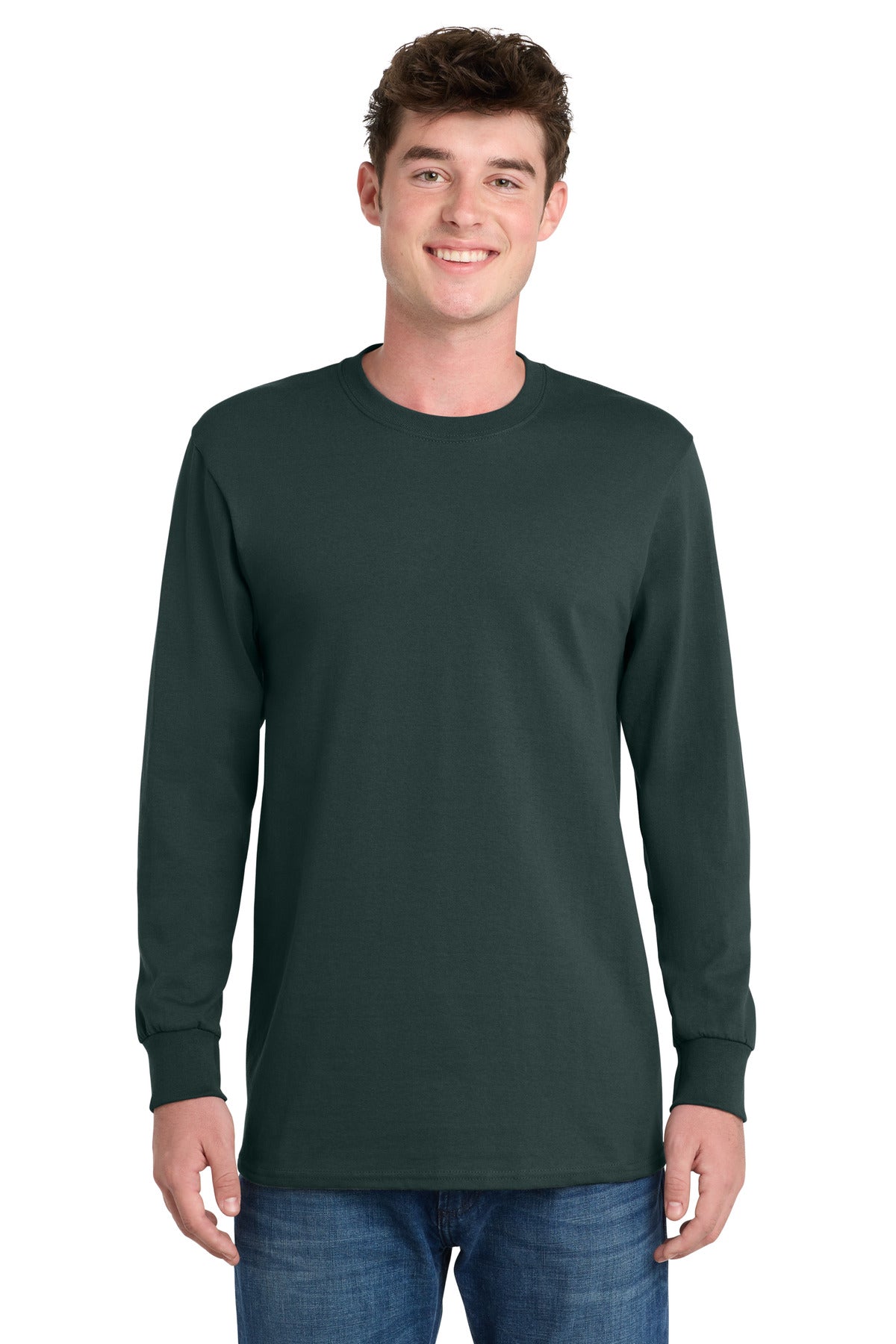 Port & Co   Long Sleeve Essential Tee. PC61LS
