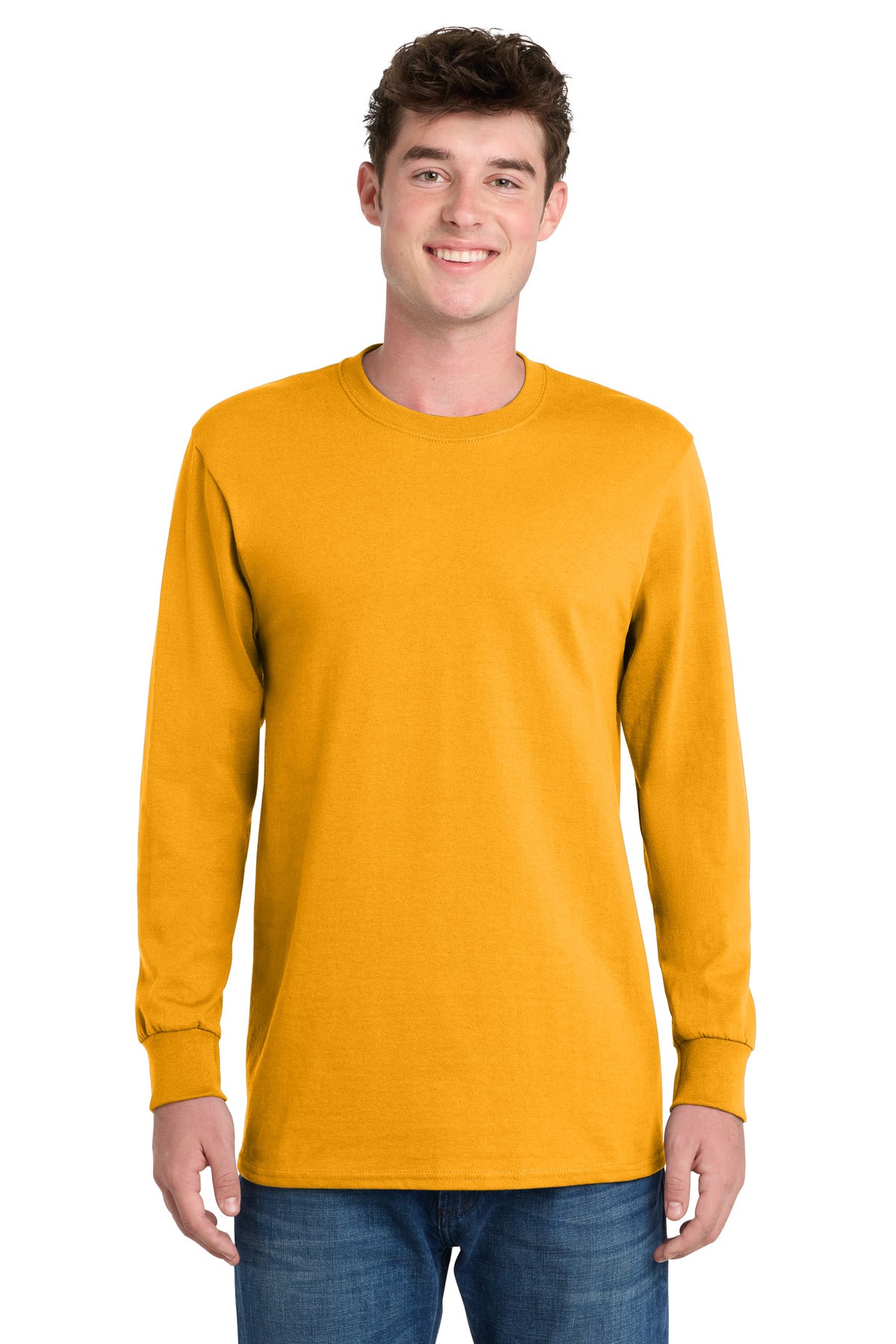 Port & Co   Long Sleeve Essential Tee. PC61LS