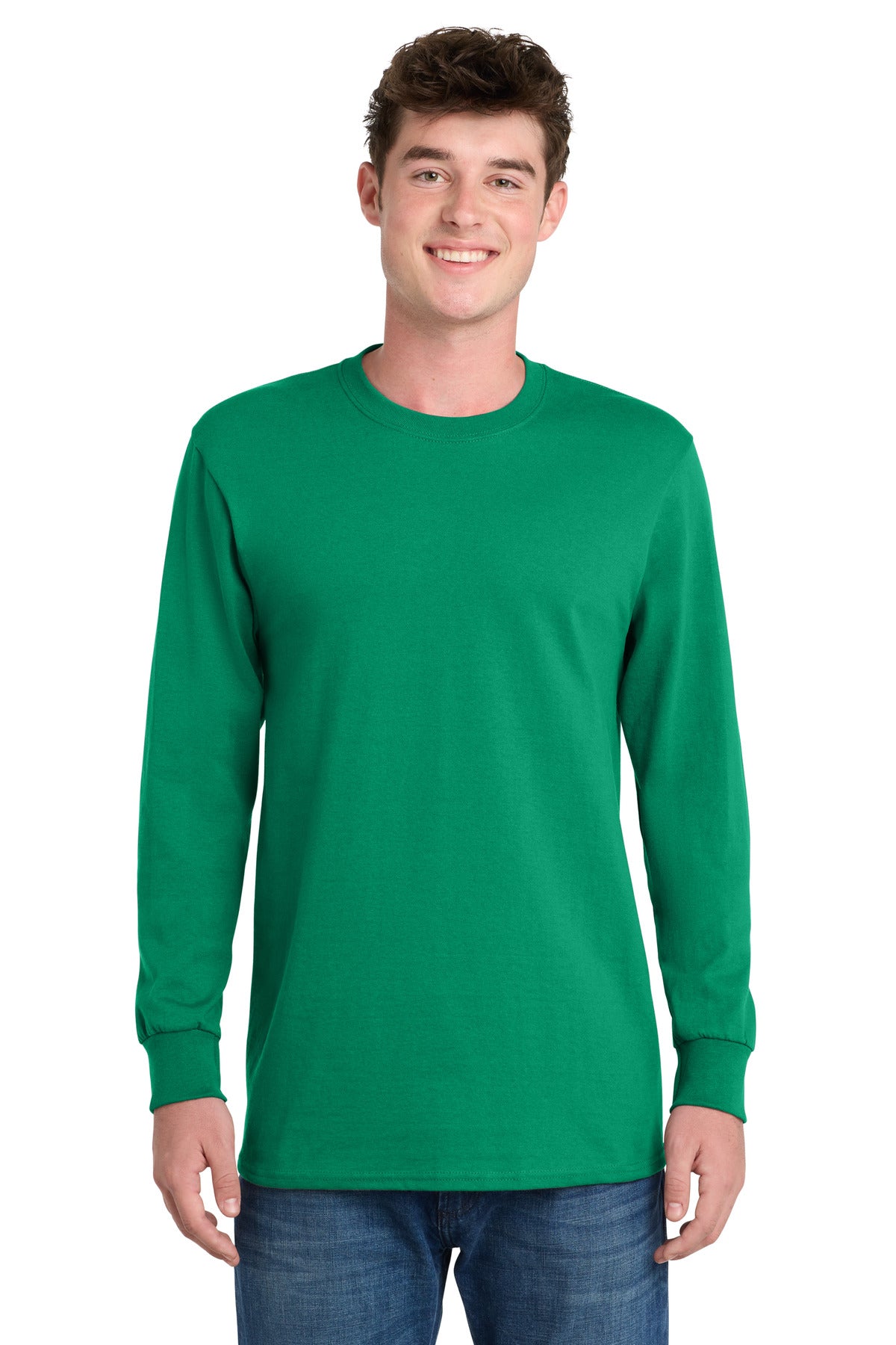 Port & Co   Long Sleeve Essential Tee. PC61LS