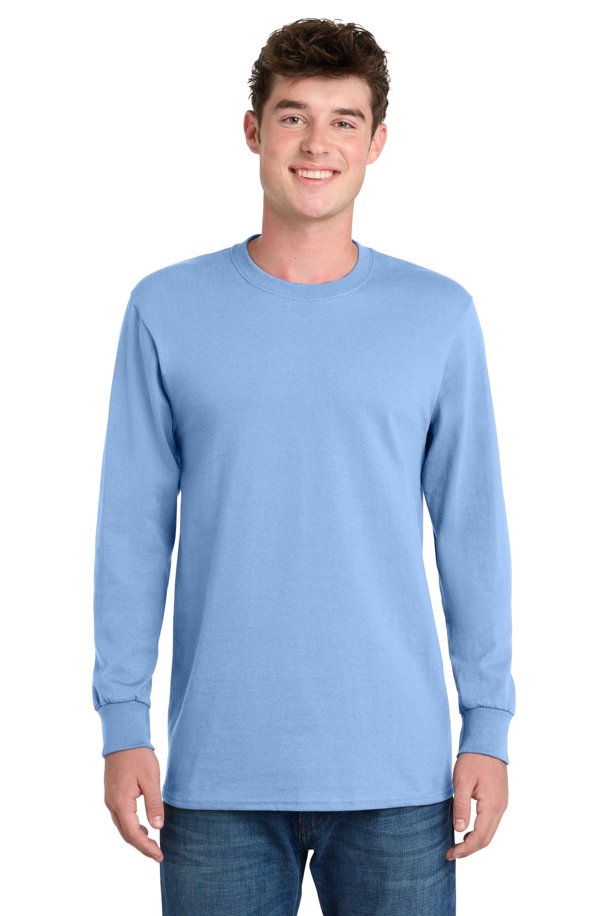 Port & Co   Long Sleeve Essential Tee. PC61LS