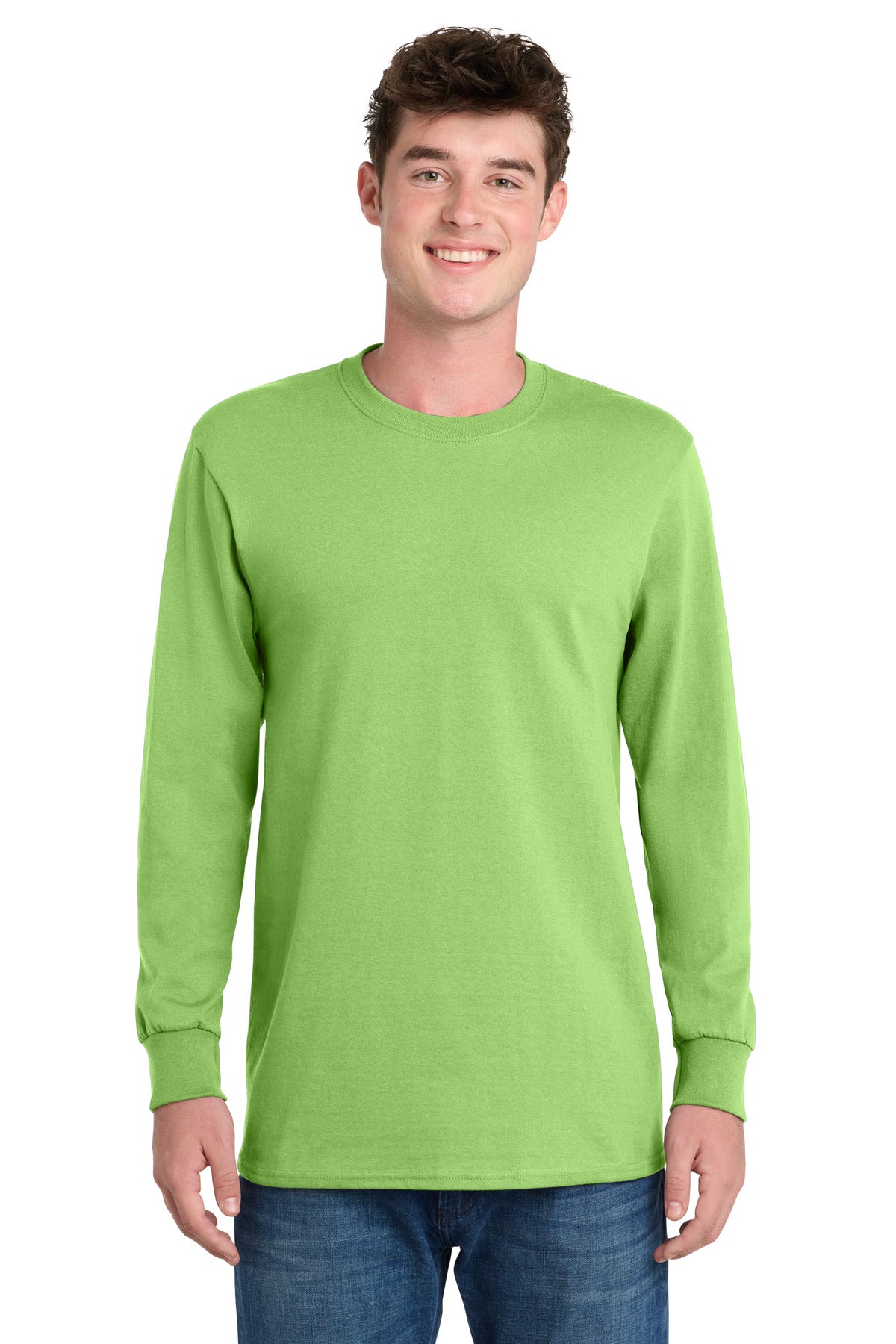 Port & Co   Long Sleeve Essential Tee. PC61LS