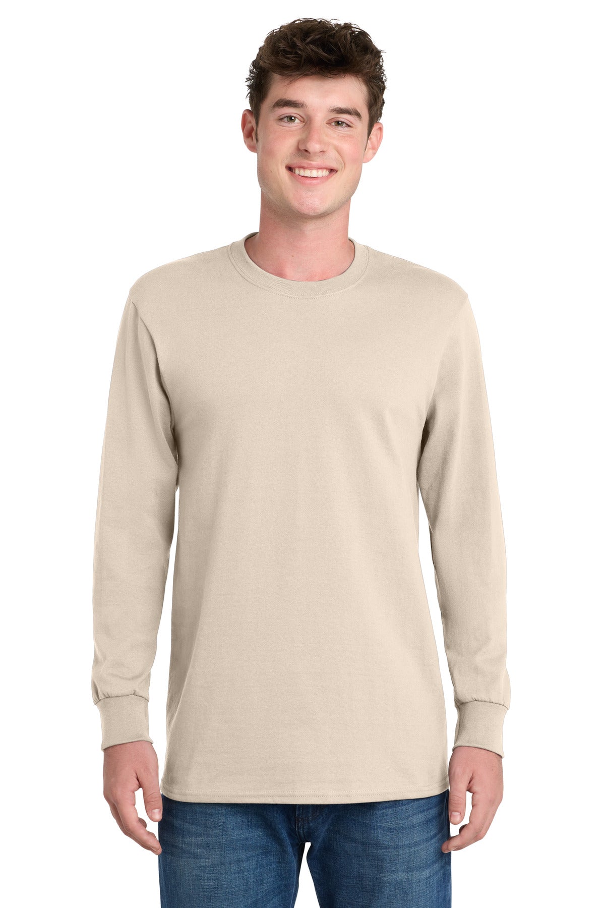 Port & Co   Long Sleeve Essential Tee. PC61LS