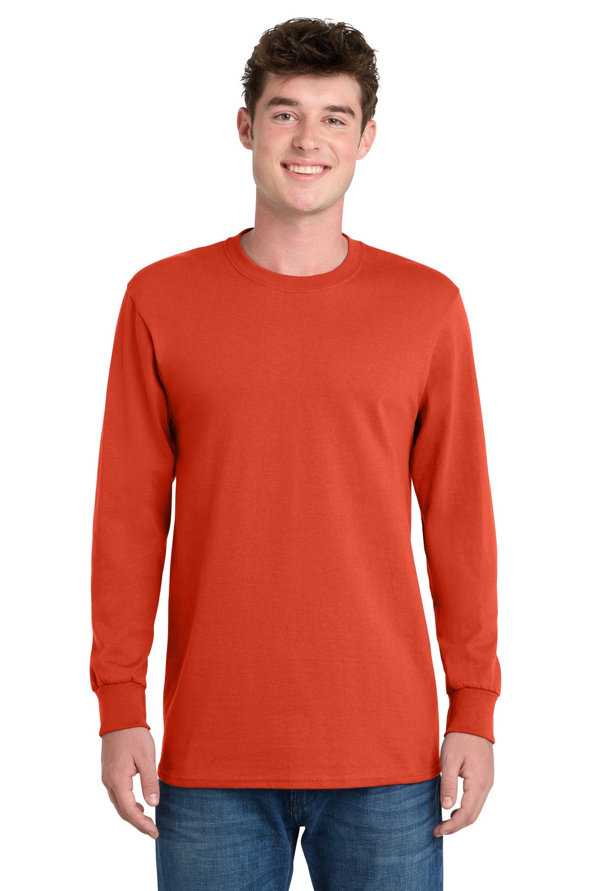Port & Co   Long Sleeve Essential Tee. PC61LS