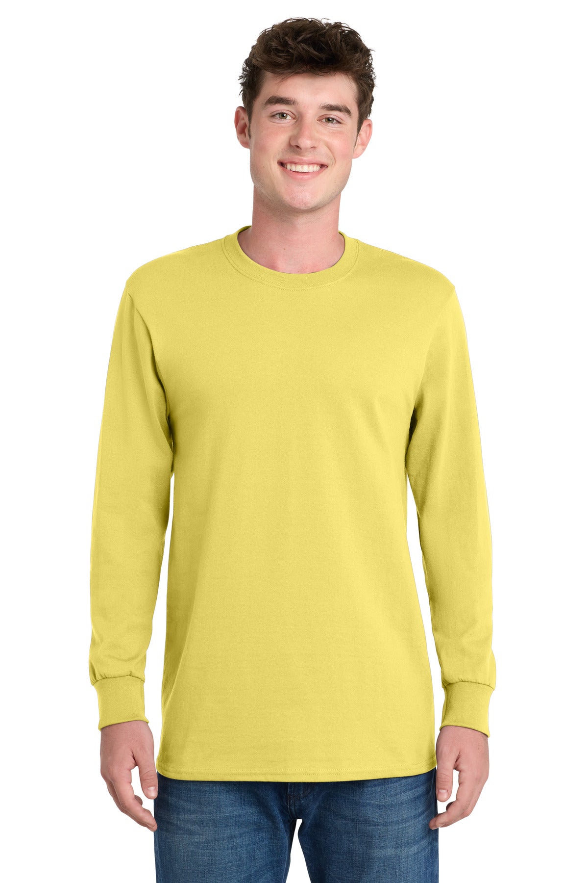 Port & Co   Long Sleeve Essential Tee. PC61LS