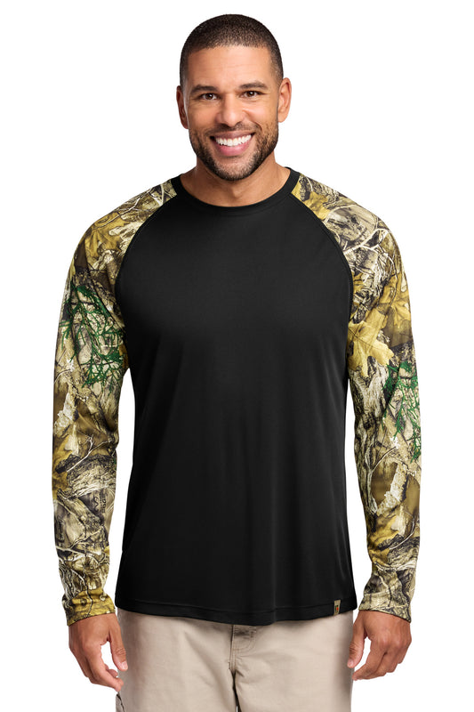 Russell Outdoors   Realtree   Colorblock Performance Long Sleeve Tee RU151LS