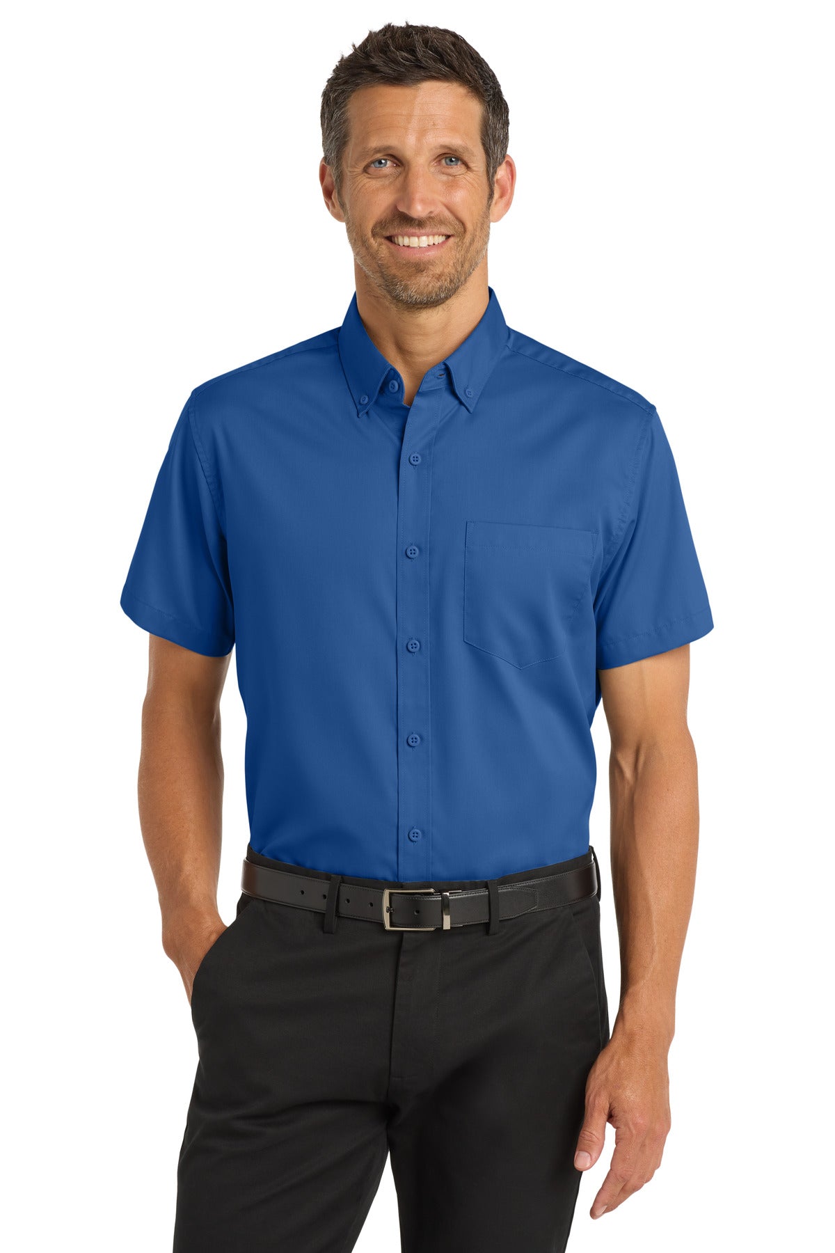 Port Authority   Short Sleeve SuperPro   Twill Shirt. S664