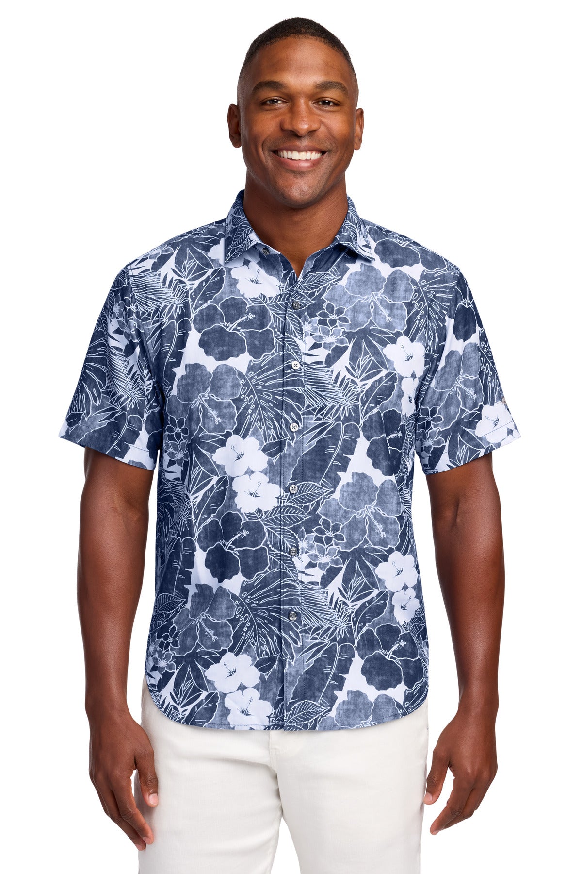 Tommy Bahama   Coconut Point Playa Flora Short Sleeve Shirt ST325929TB