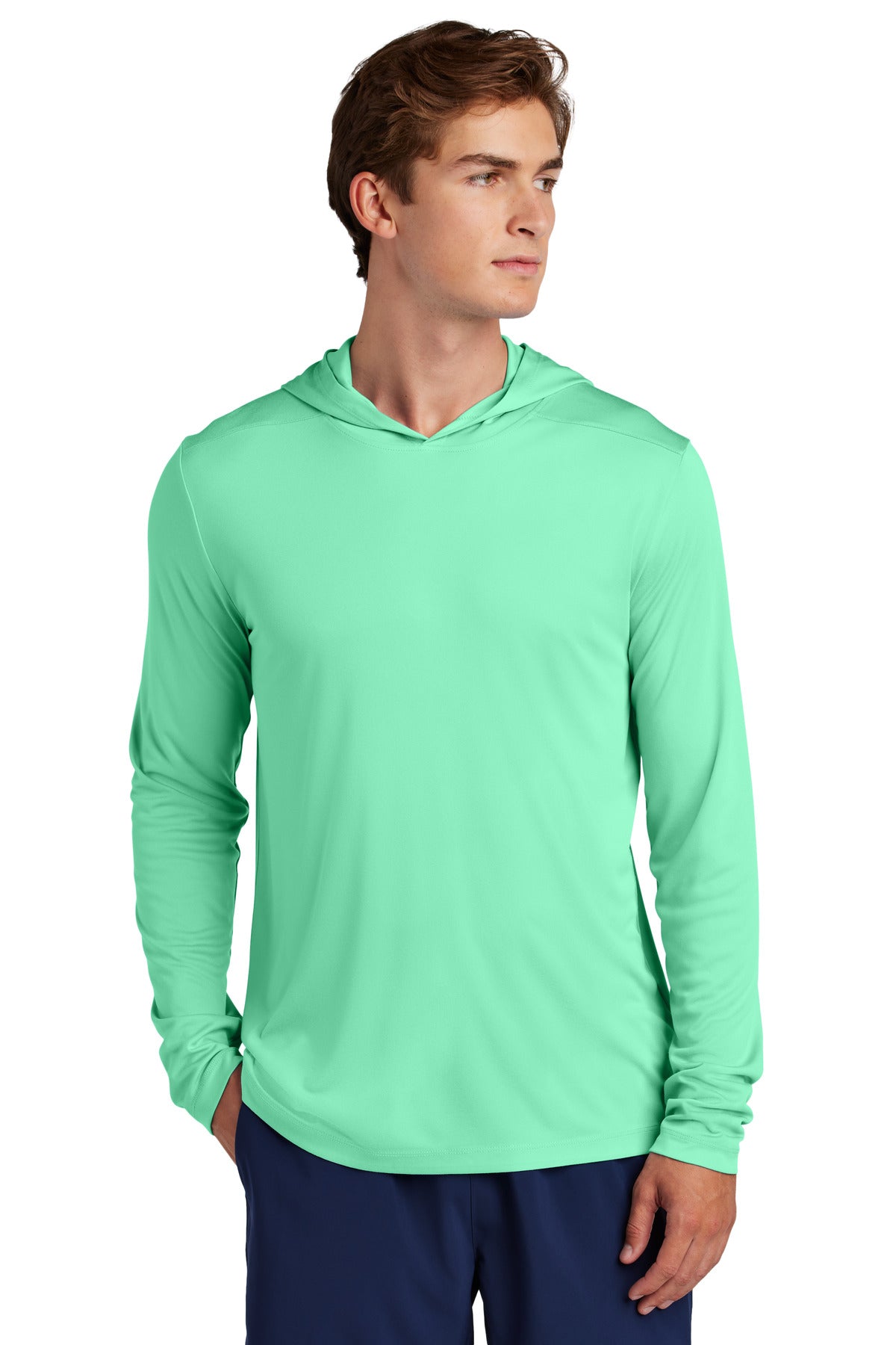 Sport-Tek   Posi-UV   Pro Long Sleeve Hoodie ST420LSH