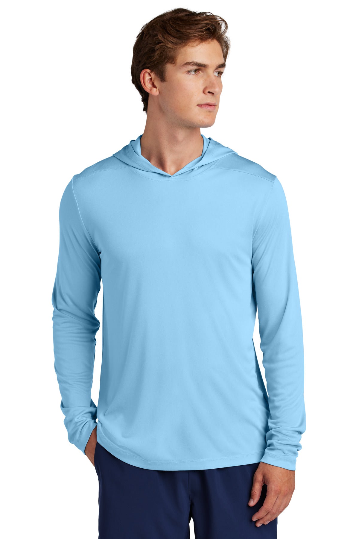 Sport-Tek   Posi-UV   Pro Long Sleeve Hoodie ST420LSH