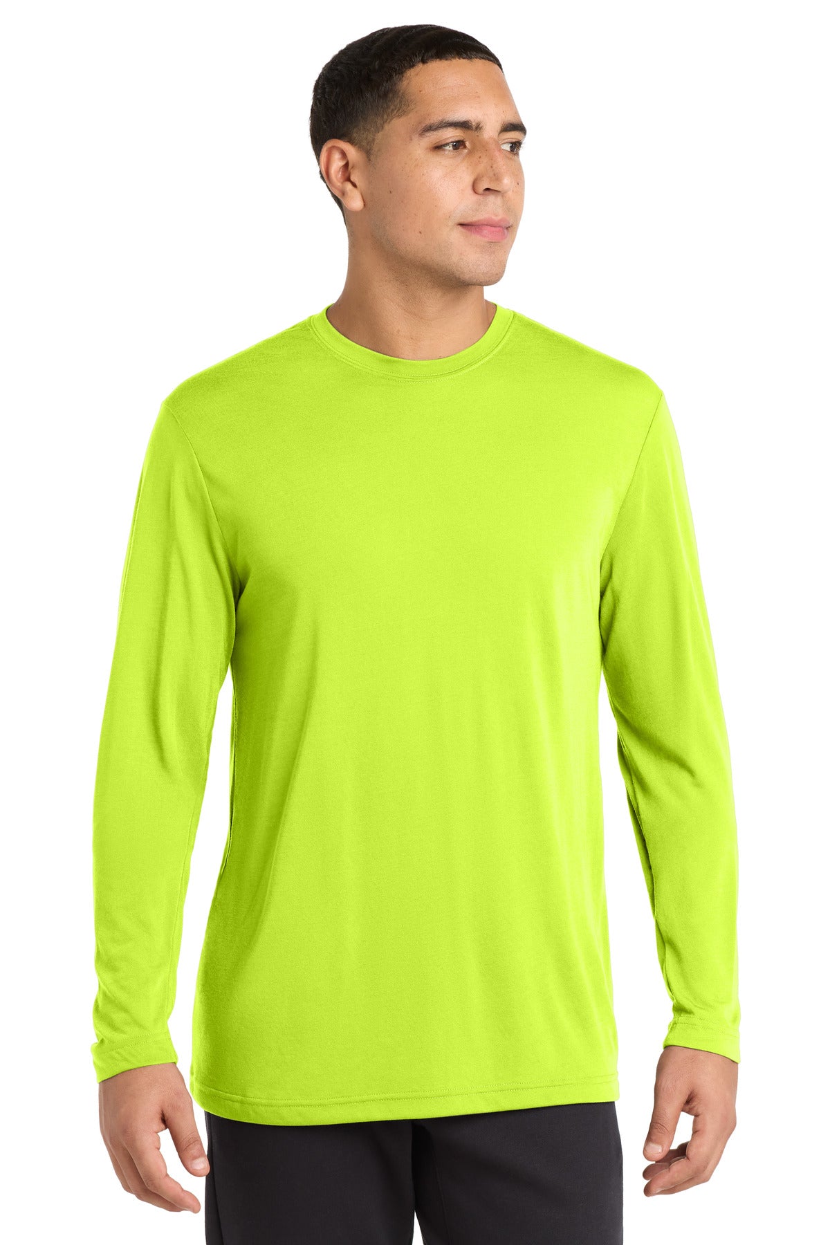 Sport-Tek   Long Sleeve PosiCharge   Competitor   Cotton Touch   Tee. ST450LS