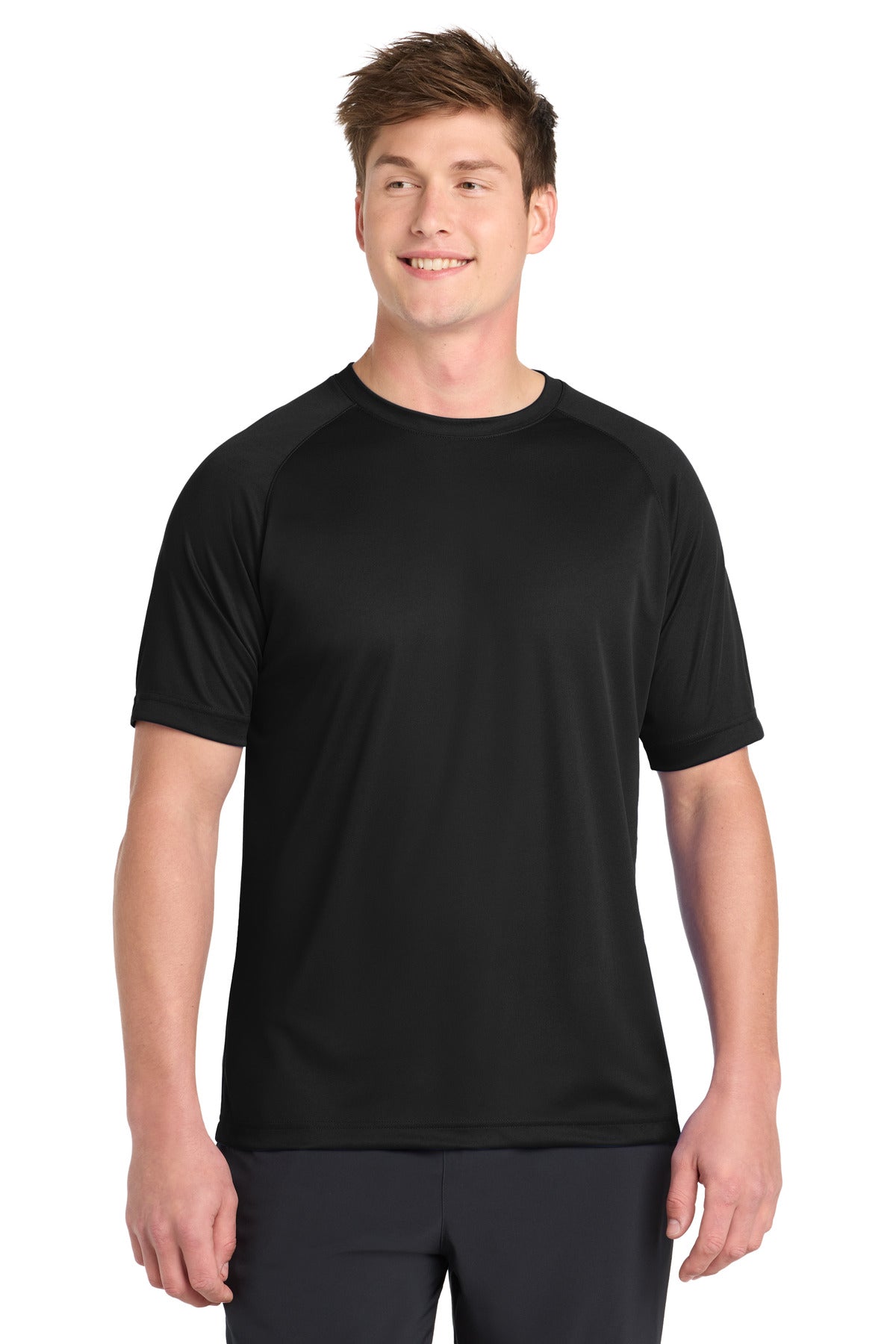 Sport-Tek   Dry Zone   Short Sleeve Raglan T-Shirt. T473