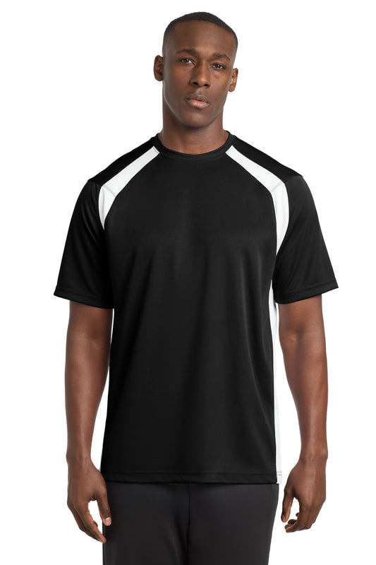 Sport-Tek   Dry Zone   Colorblock Crew. T478